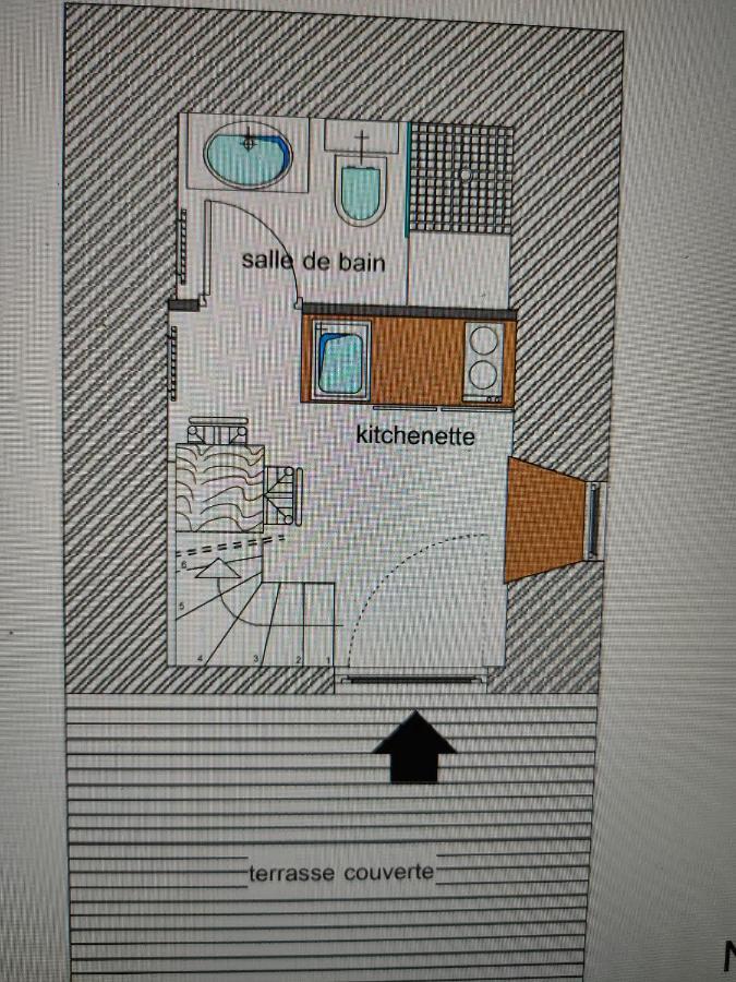 Le Secret Du Moulin, Agreable Tiny House Villefort Villefort  Exteriör bild