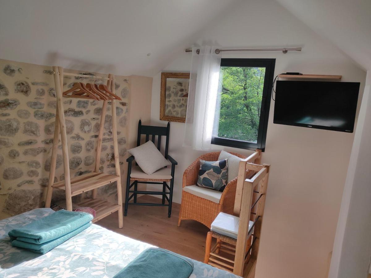 Le Secret Du Moulin, Agreable Tiny House Villefort Villefort  Exteriör bild